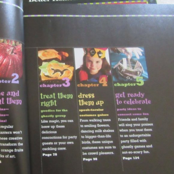 4 Halloween Fun Better Homes and Gardens Soft-Cover Craft Books - Picture 9 of 12